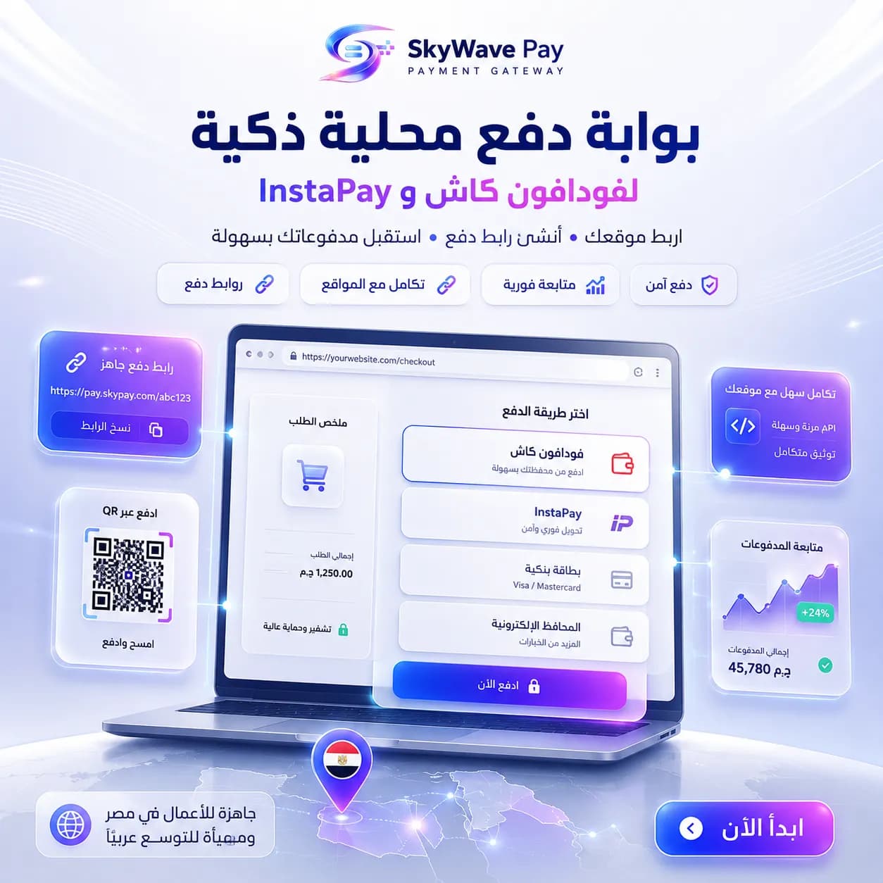 Multi-Method Payment Gateway Integration Interface